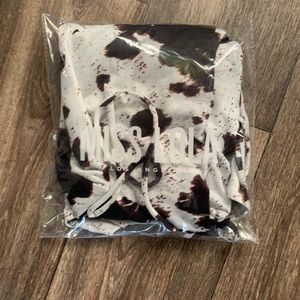 Forever Your girl dress Cow Print